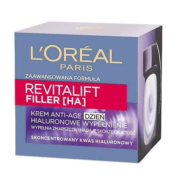 L’Oréal Paris Revitalift Filler wypełniający krem na dzień przeciw starzeniu się 50 ml