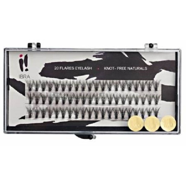 Kępki sztucznych rzęs Double Knot-Free 20 D-10mm 60szt