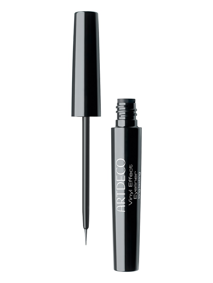 Vinyl Effect Eyeliner Long Lasting długotrwały eyeliner w pędzelku 10 Black 4.5ml