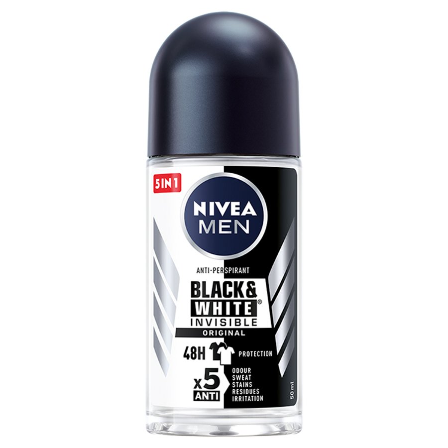 Men Invisible Black&White antyperspirant w kulce 48H Orginal 50ml