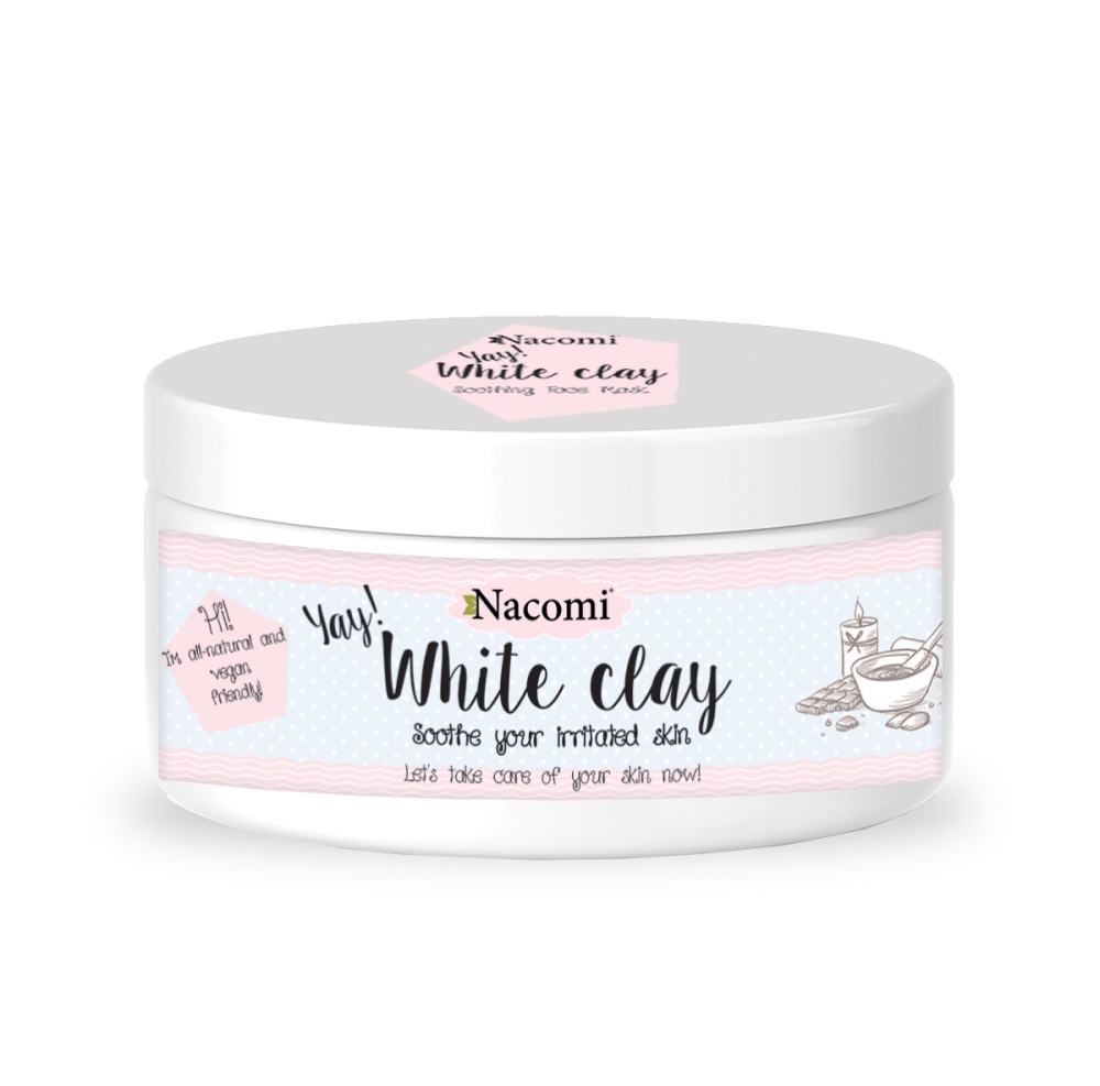 White Clay biała glinka nawilżająco-łagodząca 50g