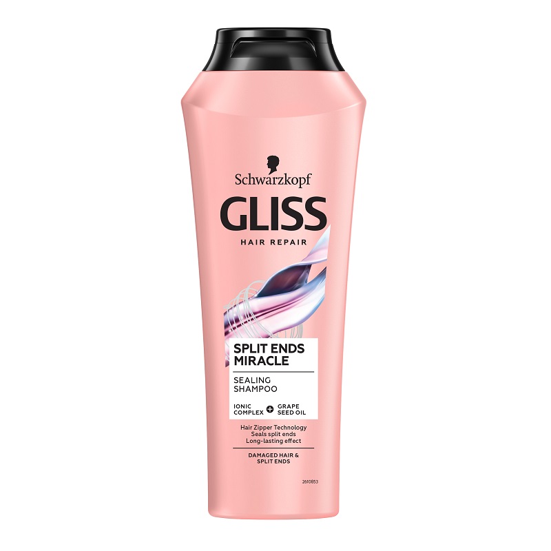 Schwarzkopf Gliss Split Ends Miracle szampon regenerujący na rozdwojone końcówki włosów 400 ml