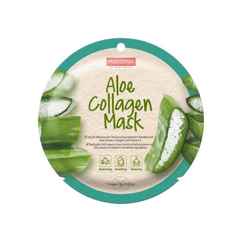 Aloe Collagen Mask maseczka kolagenowa w płacie Aloes 18g