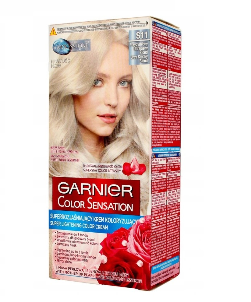 Color Sensation Cream Super Lightening superrozjaśniający krem koloryzujący S11 Przydymiony Ultrajasny Blond