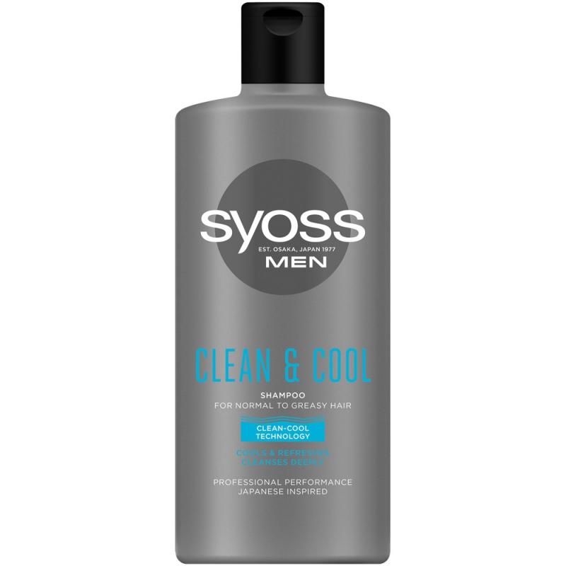 Men Clean & Cool Shampoo szampon do włosów normalnych i przetłuszczających się 440ml