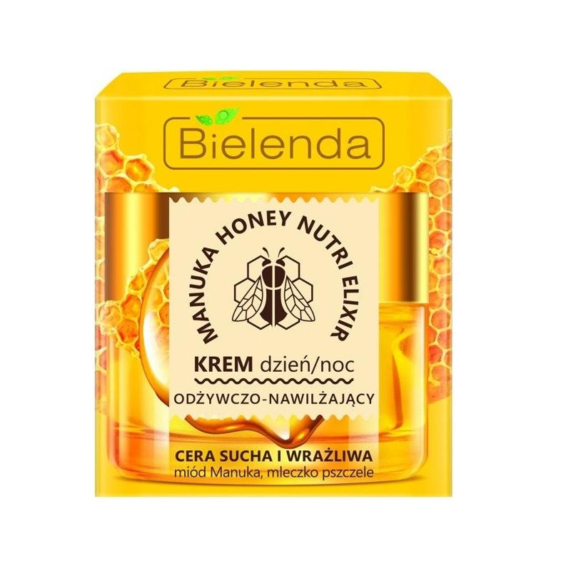 Manuka Honey Nutri Elixir odżywczo-nawilżający krem na dzień i na noc cera sucha i wrażliwa 50ml