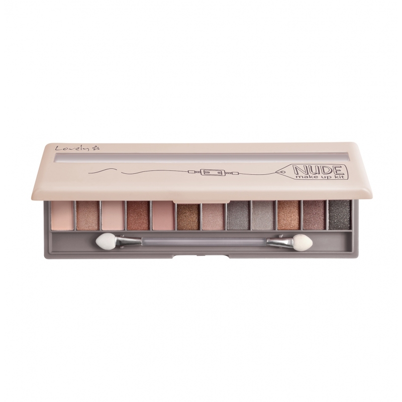 Lovely Nude Make Up Kit paleta cieni do powiek 6 g