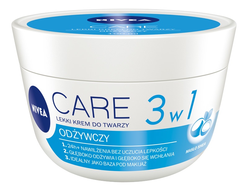 Care 3w1 odżywczy lekki krem do twarzy 100ml