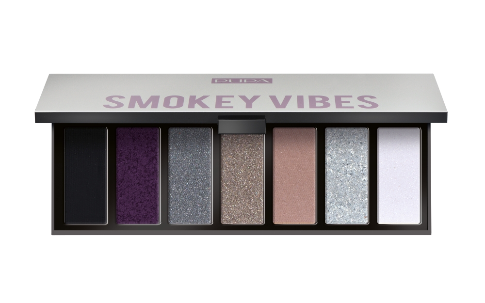 Make Up Stories Compact Eyeshadow Palette paleta cieni do powiek 002 Smokey Vibes 13.3g