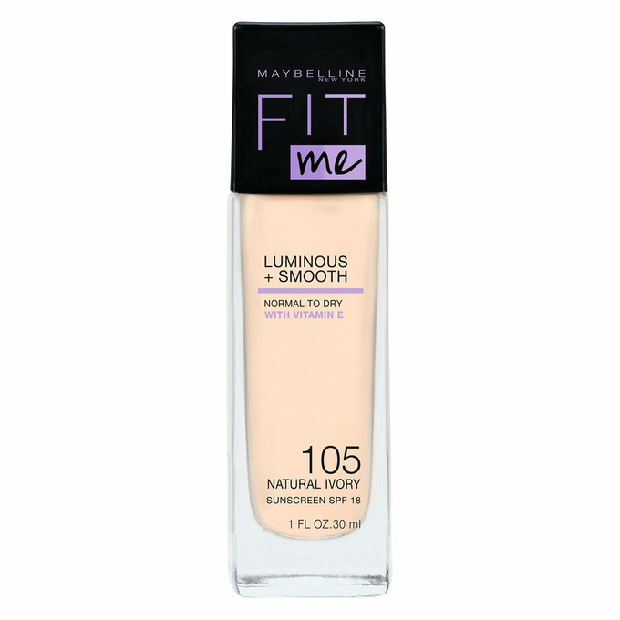 Fit Me Luminous + Smooth Foundation rozświetlający podkład do twarzy 105 Natural Ivory 30ml