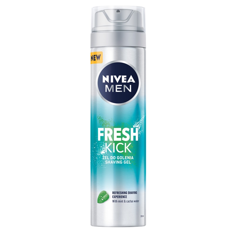 Men Fresh Kick odświeżający żel do golenia 200ml