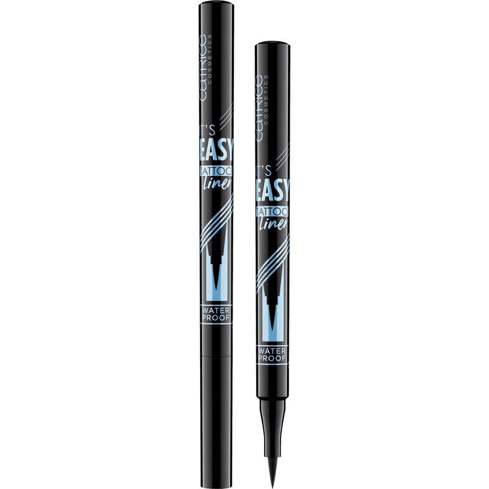 It's Easy Tattoo Liner Waterproof wodoodporny eyeliner w pisaku 010 Black Lifeproof 1ml