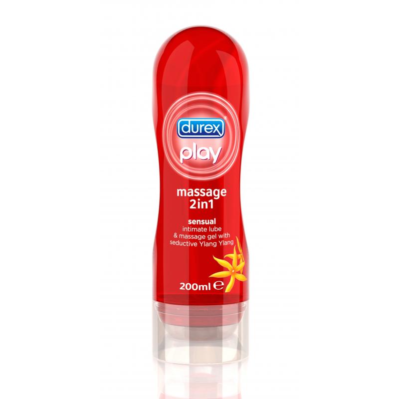 Durex żel intymny lubrykant do masażu 2 w 1 kwiat Ylang Ylang 200ml Durex żel intymny lubrykant do masażu 2 w 1 kwiat Ylang Ylang 200ml