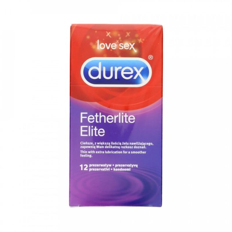 Durex prezerwatywy Fetherlite Elite 12 szt ultracienkie Durex prezerwatywy Fetherlite Elite 12 szt ultracienkie