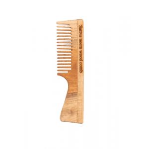 Neem Wood Comb grzebień do włosów z drzewa miodli indyjskiej 19cm