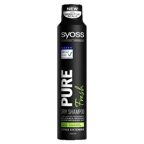 Pure Fresh Dry Shampoo suchy szampon do włosów odświeżający 200ml