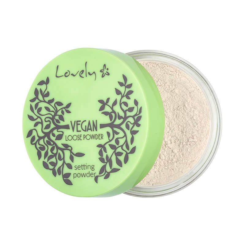 Lovely Vegan Loose Powder puder transparentny