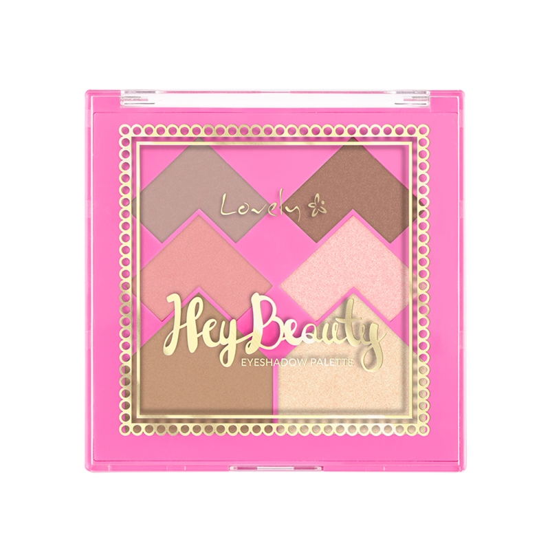 Hey Beauty Eyeshadow Palette wielofunkcyjna paleta do makijażu twarzy 18g