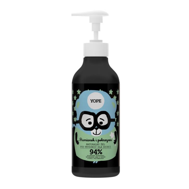 Naturalny żel pod prysznic dla dzieci Rumianek & Pokrzywa 400ml Naturalny żel pod prysznic dla dzieci Rumianek & Pokrzywa 400ml