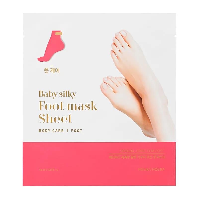 Baby Silky Foot Mask Sheet regenerująca maseczka do stóp w formie skarpet 18ml Baby Silky Foot Mask Sheet regenerująca maseczka do stóp w formie skarpet 18ml