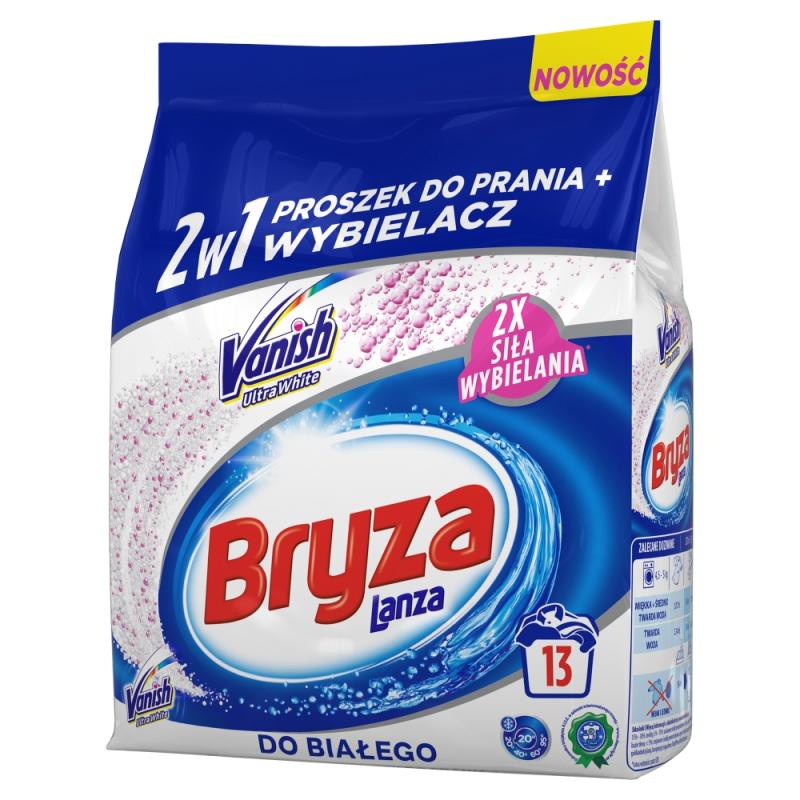 Lanza Vanish Ultra White 2w1 proszek do prania i wybielacz do bieli 1kg Lanza Vanish Ultra White 2w1 proszek do prania i wybielacz do bieli 1kg