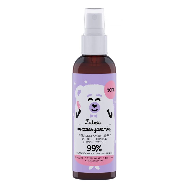 Ultradelikatny spray ułatwiający rozczesywanie włosów dzieci 150ml