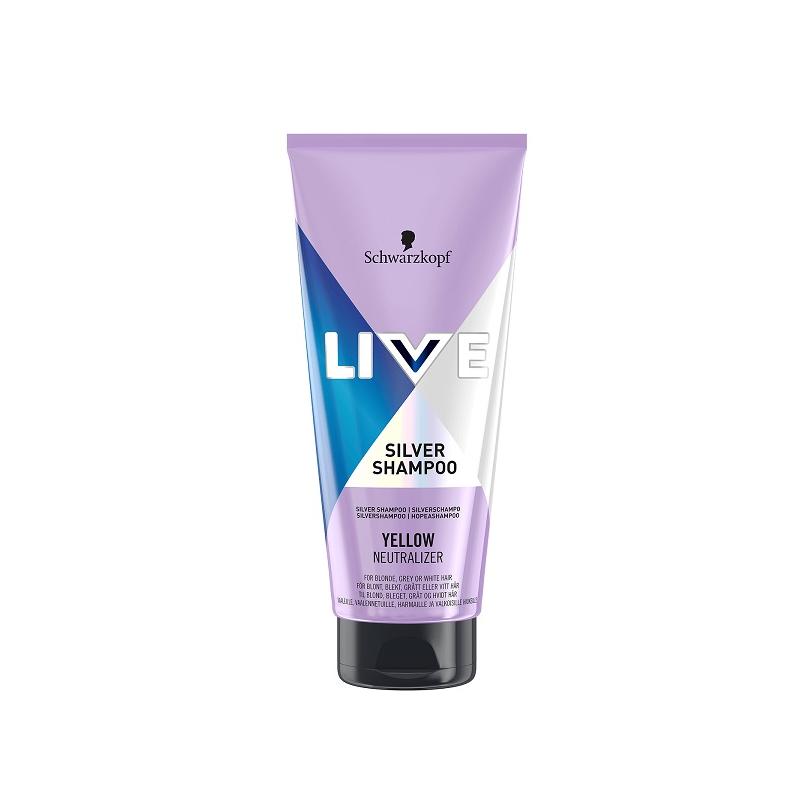 Live Silver Shampoo szampon do włosów neutralizujący żółty odcień 200ml