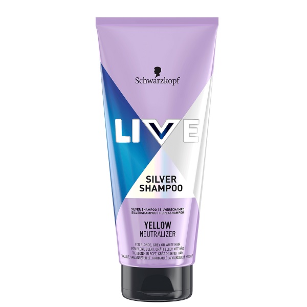 Schwarzkopf LIVE Silver szampon oczyszczający neutralizująca żółtawe odcienie 200 ml