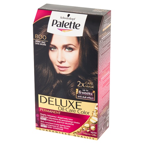 Schwarzkopf Palette Deluxe trwała farba do włosów odcień 3-0 800 Dark Brown 1 szt.
