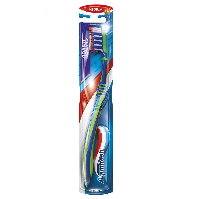 Max Active Clean Deep Toothbrush szczoteczka do zębów Medium 1szt Max Active Clean Deep Toothbrush szczoteczka do zębów Medium 1szt