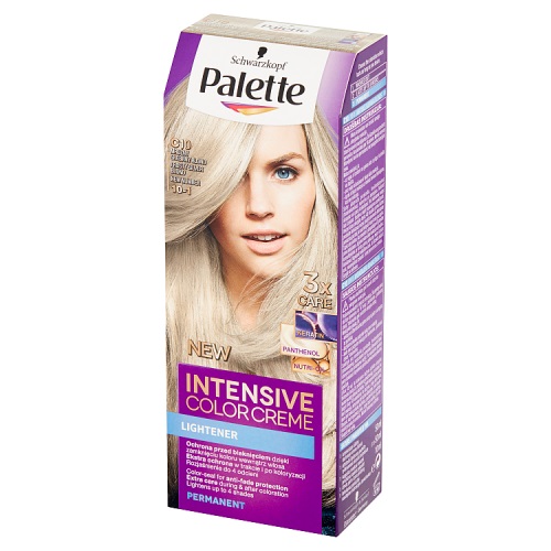 Schwarzkopf Palette Intensive Color Creme trwała farba do włosów odcień 10-1 (C10) Frosty Silver Blonde 1 szt.