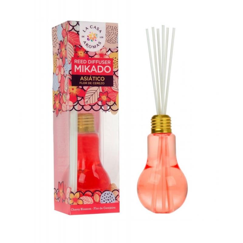 Olejek aromatyczny z patyczkami Kwiat Wiśni 150ml Olejek aromatyczny z patyczkami Kwiat Wiśni 150ml