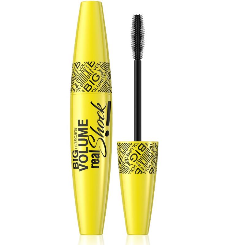 Big Volume Real Schock! Mascara tusz zwiększający objętość rzęs Black 10ml Big Volume Real Schock! Mascara tusz zwiększający objętość rzęs Black 10ml