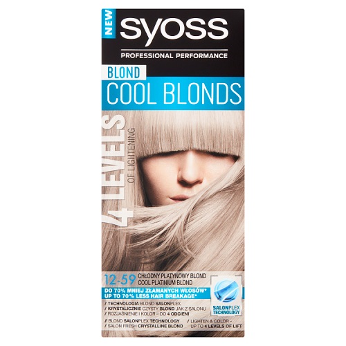 Cool Blonds rozjaśniacz do włosów 12-59 Chłodny Platynowy Blond