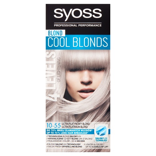 Cool Blonds rozjaśniacz do włosów 10-55 Ultra Platynowy Blond