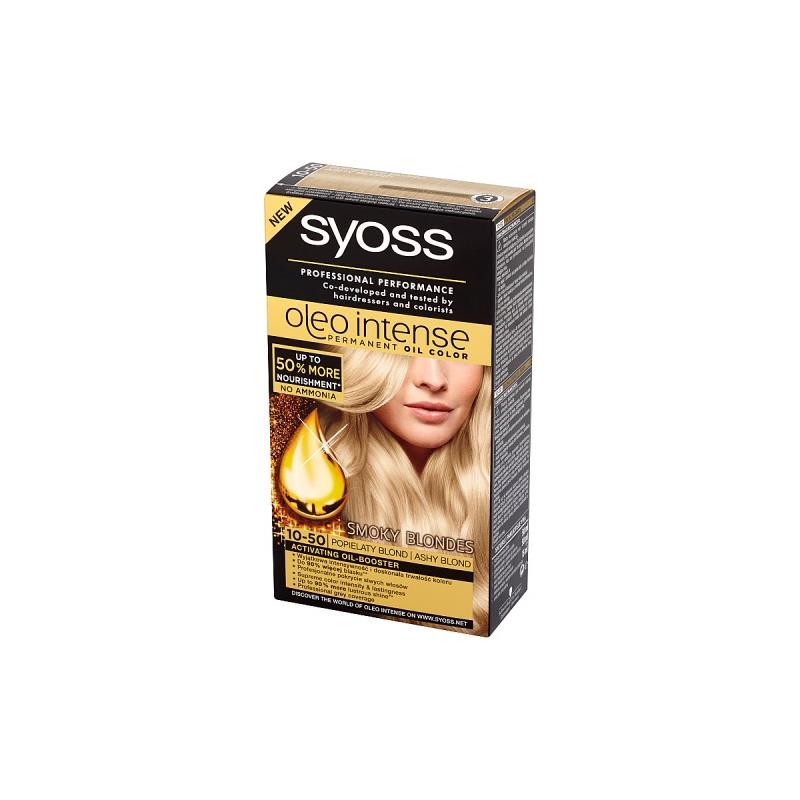 Oleo Intense farba do włosów trwale koloryzująca z olejkami 10-50 Popielaty Blond