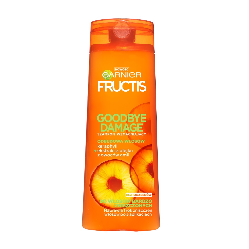 Fructis Goodbye Damage szampon wzmacniający do włosów bardzo zniszczonych 250ml