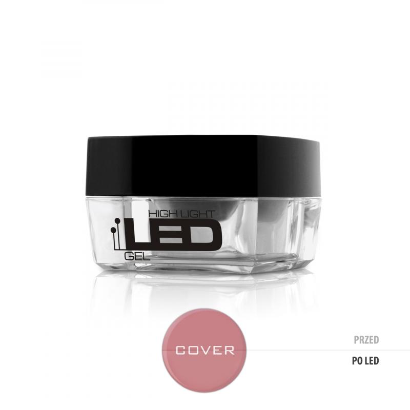 High Light Led Gel średniogęsty jednofazowy żel do paznokci Cover 30g High Light Led Gel średniogęsty jednofazowy żel do paznokci Cover 30g