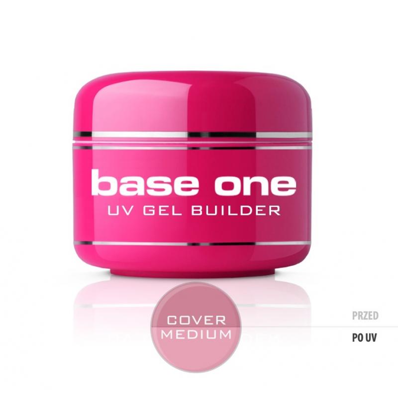 Gel Base One Cover Medium maskujący żel UV do paznokci 50g Gel Base One Cover Medium maskujący żel UV do paznokci 50g