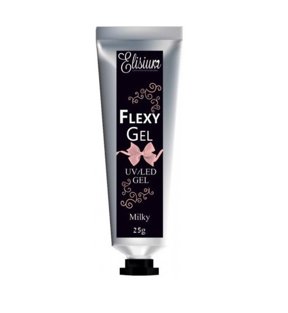Flexy Gel żel do przedłużania paznokci Milky 25g