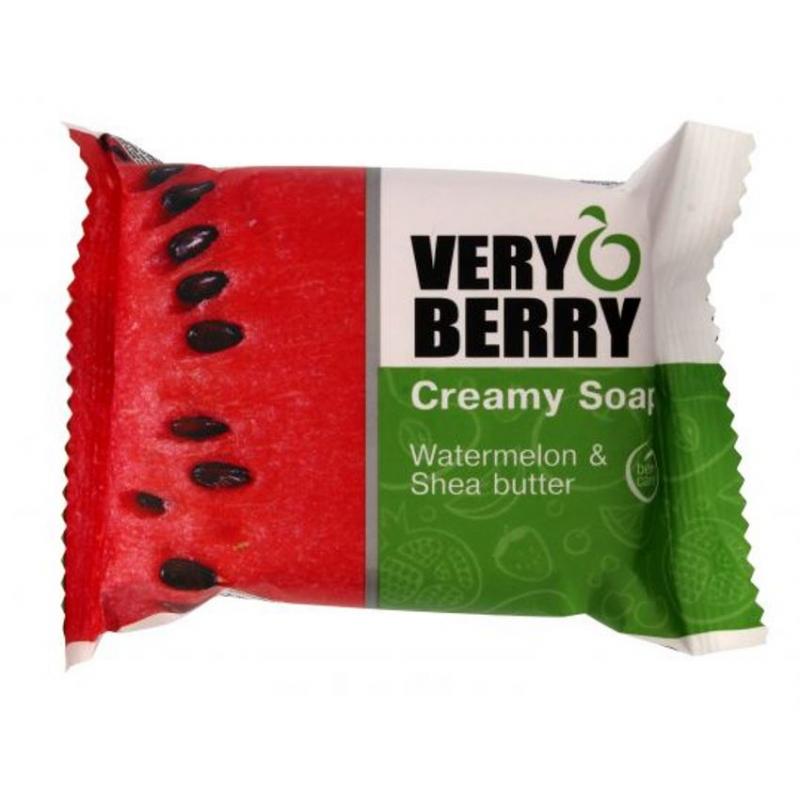 Creamy Soap kremowe mydło w kostce Watermelon & Shea Butter 100g Creamy Soap kremowe mydło w kostce Watermelon & Shea Butter 100g