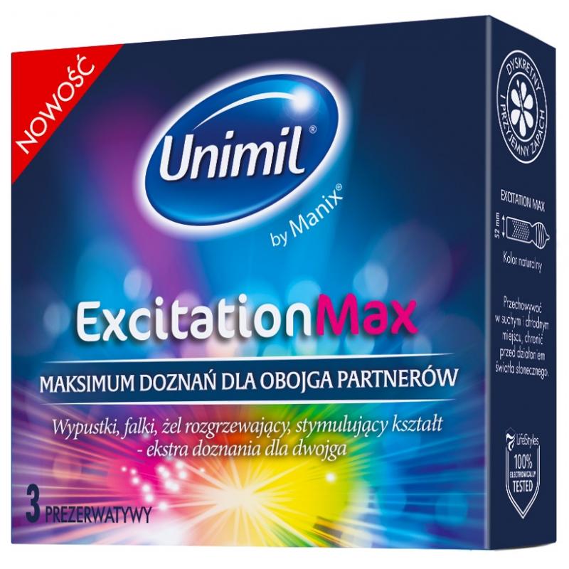 Excitation Max prezerwatywy 3szt Excitation Max prezerwatywy 3szt