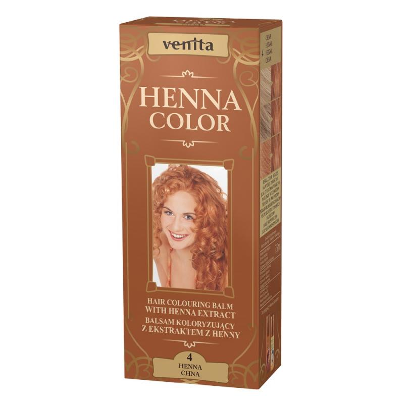 Henna Color balsam koloryzujący z ekstraktem z henny 4 Chna 75ml
