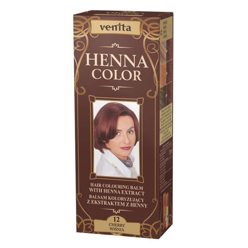 Henna Color balsam koloryzujący z ekstraktem z henny 12 Wiśnia 75ml Henna Color balsam koloryzujący z ekstraktem z henny 12 Wiśnia 75ml