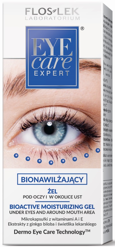 FlosLek Laboratorium Eye Care żel bionawilżający pod oczy i na okolice ust 30 ml