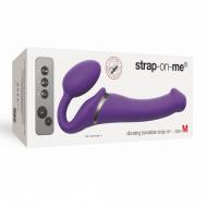 Vibrating Strap-on Purple M
