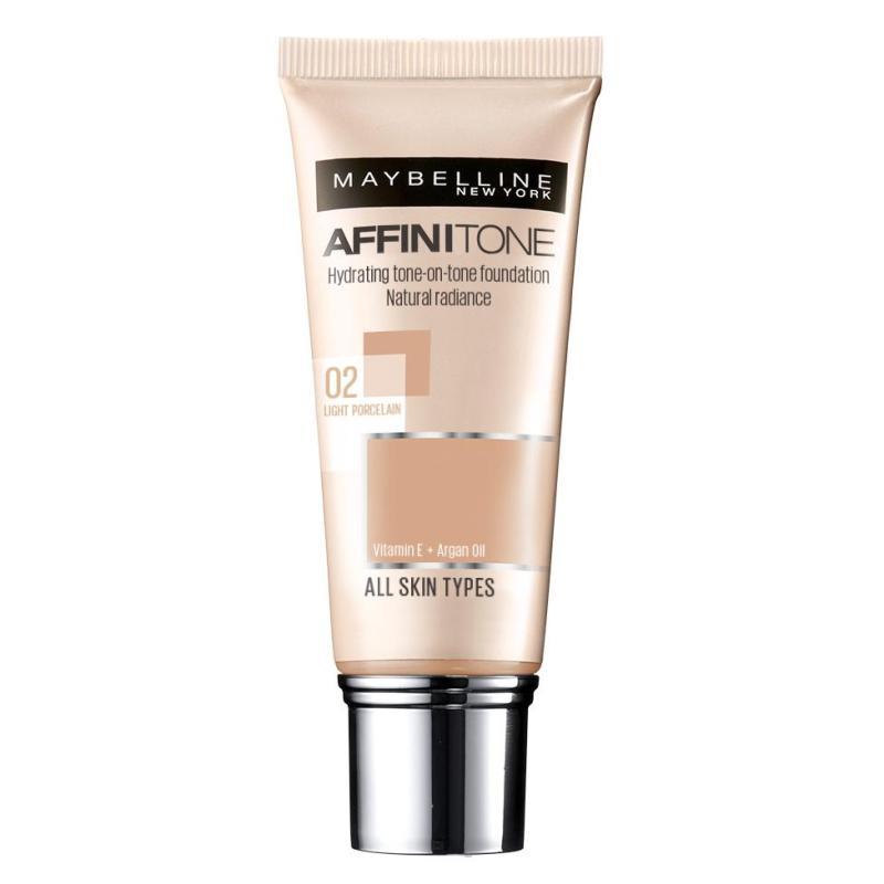 Affinitone Foundation podkład 02 Light Porcelain 30ml Affinitone Foundation podkład 02 Light Porcelain 30ml