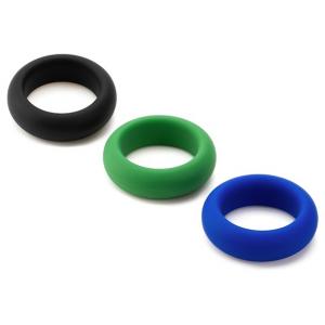 Je Joue Silicone Cock Ring Trio - All 3 Stretch Levels