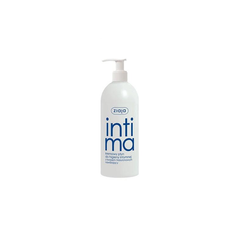 Intima płyn kremowy do higieny intymnej z kwasem laktobionowym regenerująco-łagodzący 500ml Intima płyn kremowy do higieny intymnej z kwasem laktobionowym regenerująco-łagodzący 500ml