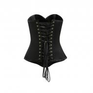 Upko Black Overbust Corset M